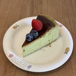 มัทฉะชีสหน้าไหม้