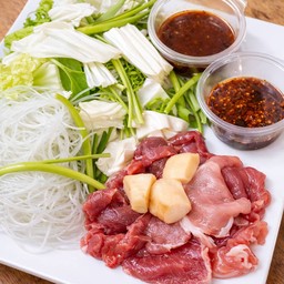 เซตแจ่วฮ้อนหมู (ต้มเอง)