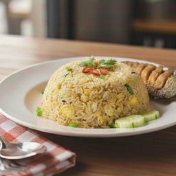 ข้าวผัดปลาสลิด