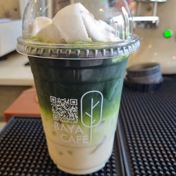 มัทฉะมะพร้าวนมสด