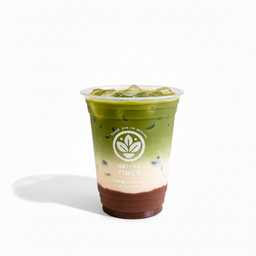 Matcha Latte Red Bean