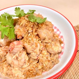 กุ้งกระเทียมพริกไทย