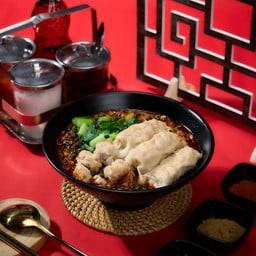 เกี๊ยวไก่เด้ง(เลือกซุป)