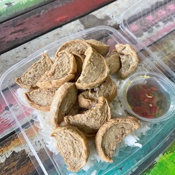 ข้าวหมูยอทอด