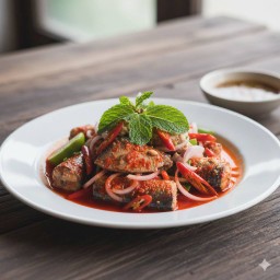 ยำปลากระป๋อง