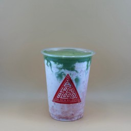 มัทฉะสตอร์เบอรี่ปั่น