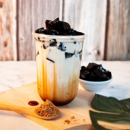 เฉาก๊วย นมสดบราวชูการ์