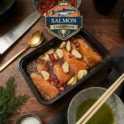 แซลมอนดอง Salmon Champion 🏆 พระประแดง