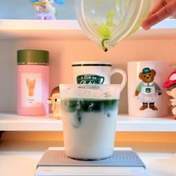 Matcha เมืองยะเมะไร่ประกวด ( Latte,Coldwhisk )