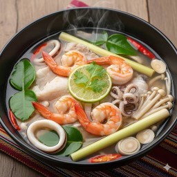 ต้มยำทะเลน้ำใส