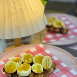 ครอฟเฟิลกล้วยหอมคาราเมล