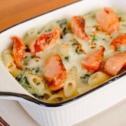 ริกาโตนี่ใส้กรอกอบชีส