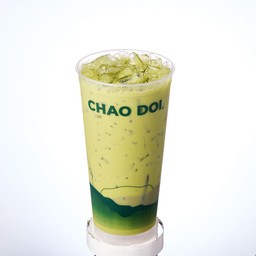 ชาเขียวนมสดเย็น