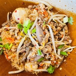 เตี๋ยวแห้ง โบราญซีอิ๊วดำ