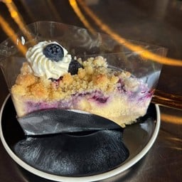 บลูเบอร์รี่ครัมเบิ้ลชีสเค้ก (Blueberry Crumble Cheesecake)