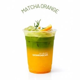 Matcha orange (มัจฉะ น้ำส้ม)