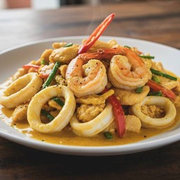 ทะเลผัดผงกระหรี่