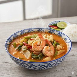 แกงส้มผักรวมกุ้ง