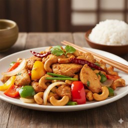 ไก่ผัดเม็ดมะม่วง