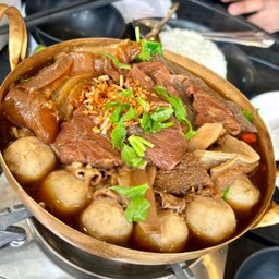 ชุด หม้อไฟ+เส้นหมี่ลวก+ข้าวสวย