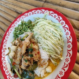 ขนมจีน น้ำยาป่ากะทิ