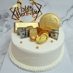 เค้กเงินทอง 1 ปอนด์