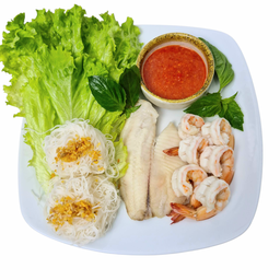 เมี่ยง กุ้ง ปลานิล