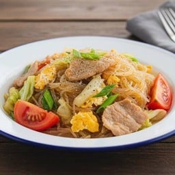 ผัดวุ้นเส้นหมู