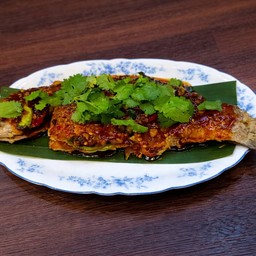 ปลากระพงทอดสามรส