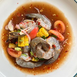 เหลา ปลาร้า กุ้งสด