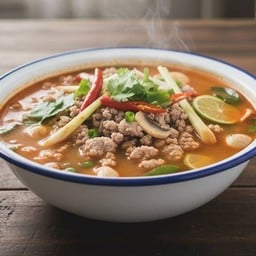 ต้มแซ่บหมูสับ