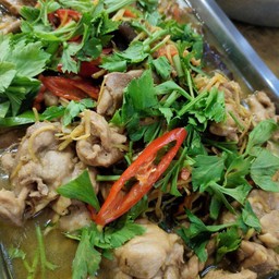 ไก่ผัดขิง