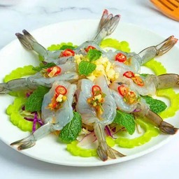 กุ้งแช่น้ำปลาใหญ่(18-20ตัว)