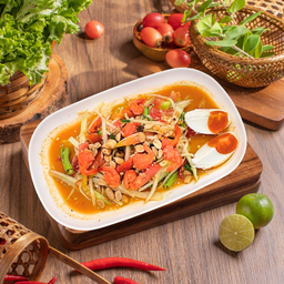 ตำไทยไข่เค็ม