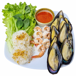 เมี่ยงกุ้ง หอยแมลงภู่