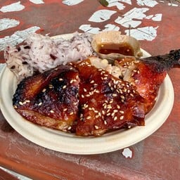 ไก่อบสมุนไพรไทย โอ๊ะป่อย