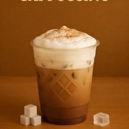 กาแฟคาปูชิโน่เย็น