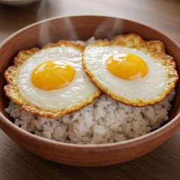 ข้าวไข่ดาว 2ฟอง