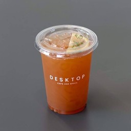 Iced Lemon Tea With Honey.