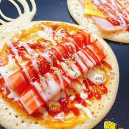 โตเกียว + พิซซ่า ปูอัด ชีส 🍕🦀🧀