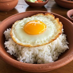ข้าวไข่ดาว 1ฟอง