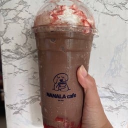 คู่หู โกโก้สตอเบอรี่เฟรปเป้ (แก้วไซส์16ออนซ์)