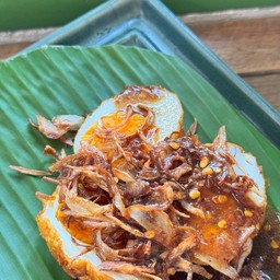 ไข่ลูกเขย น้ำราดสูตรโบราณ (กับข้าว)