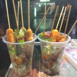 ลูกชิ้นปิ้งเตาถ่าน