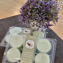 วุ้นลอดช่องกะทิอบควันเทียน