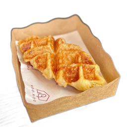 ครอฟเฟิลน้ำตาลคาราเมล Koo Croffle