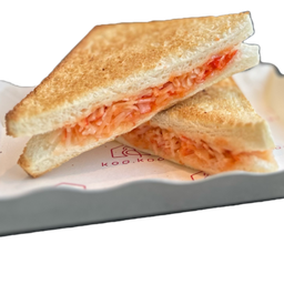 แซนวิช ปูอัดไข่กุ้ง