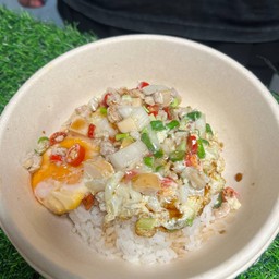(กับข้าว)ไข่ดาวทรงเครื่อง ไข่1ฟอง
