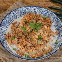 ข้าวไข่คั่วหมูสับ