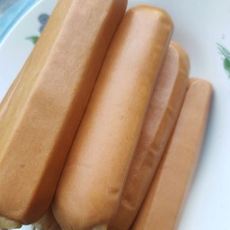 ไส้กรอกหมูหนังกรอบจัมโบ้1ไม้